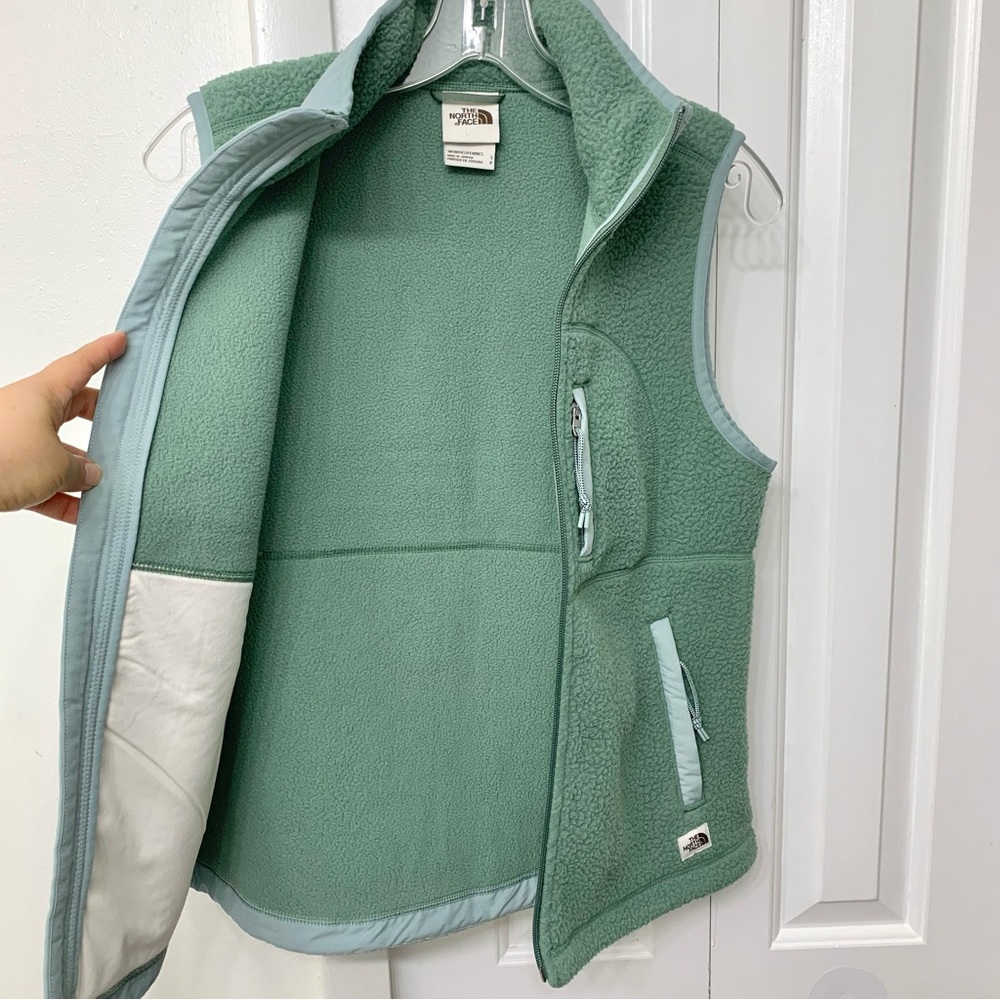 The North Face Women's Sage Cragmont Fleece Zip Up Vest Jacket size S - Picture 10 of 13